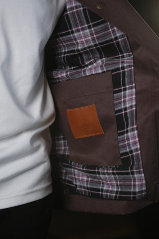 Gentleman Field Jacket | Corduroy Collar