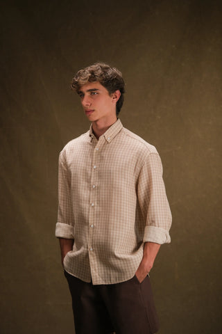 Houndstooth Men's Shirt | Regular Fit