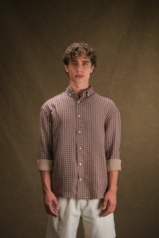 Houndstooth Men's Shirt | Regular Fit