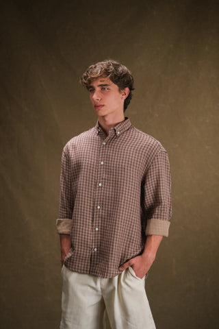 Houndstooth Men's Shirt | Regular Fit