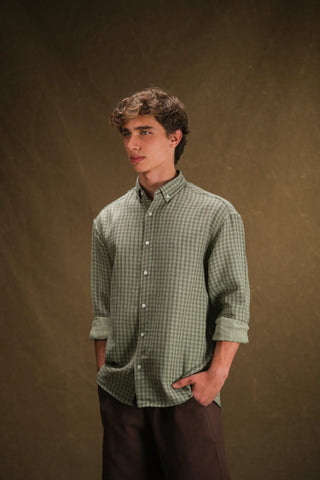 Houndstooth Men's Shirt | Regular Fit