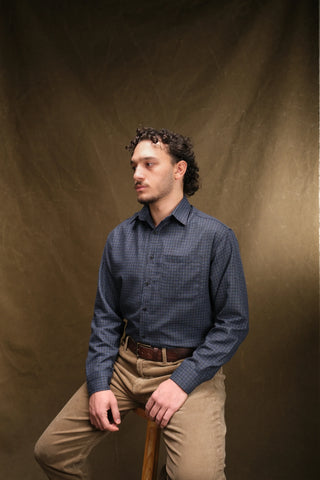 Lightweight Cotton Plaid Shirt