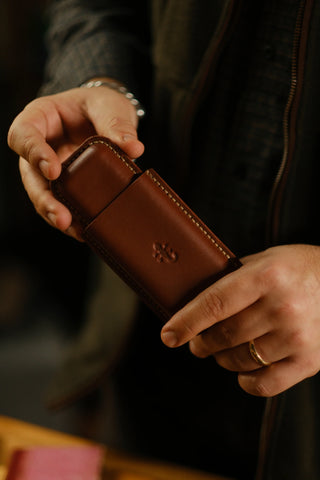 Leather Cigar Case
