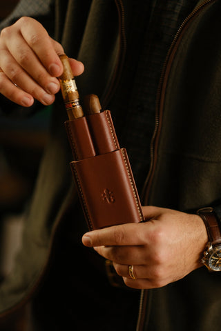 Leather Cigar Case