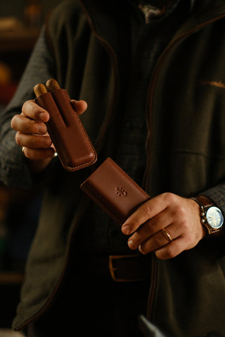 Leather Cigar Case