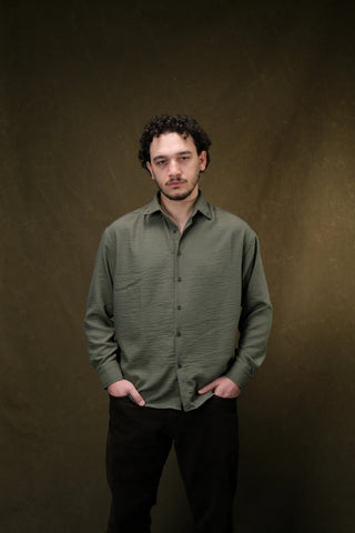 Men's Linen Shirt | Regular Fit