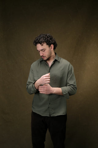 Men's Linen Shirt | Regular Fit