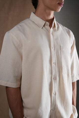 Men's Linen Shirt & Shorts Set
