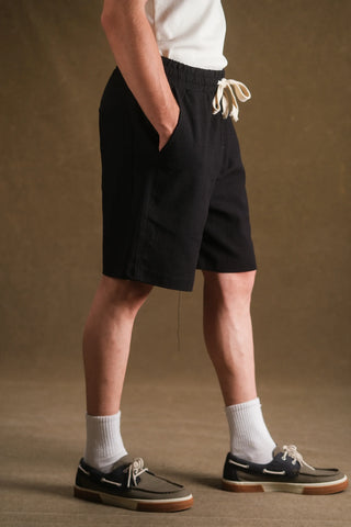 Men's Linen Shorts | Elastic Waist