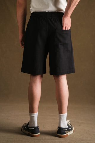 Men's Linen Shorts | Elastic Waist