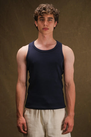 Ribbed Men's Tank Top