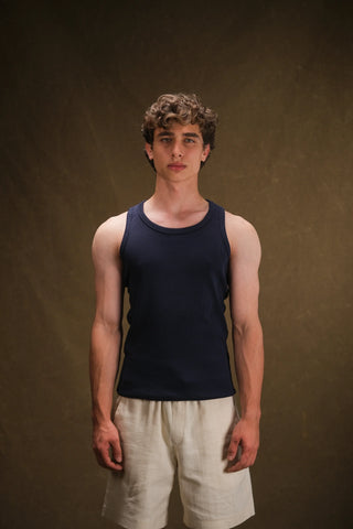 Ribbed Men's Tank Top