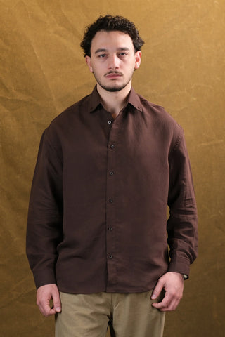 Self-Striped Fine-Woven Men's Shirt | Regular Fit