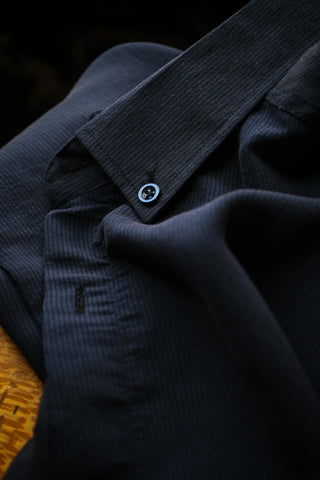 Self-Striped Fine-Woven Men's Shirt | Regular Fit