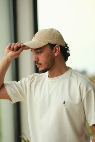 Semender Embroidered Corduroy Cap