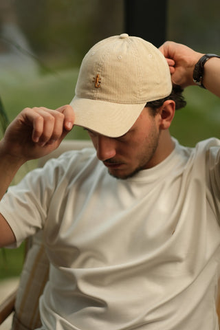 Semender Embroidered Corduroy Cap