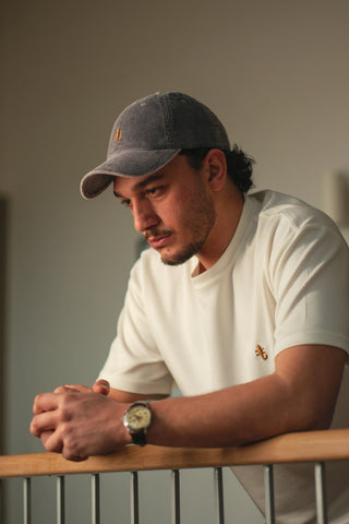 Semender Embroidered Corduroy Cap