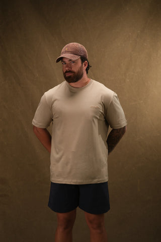 Semender Script Embroidered Oversize T-Shirt