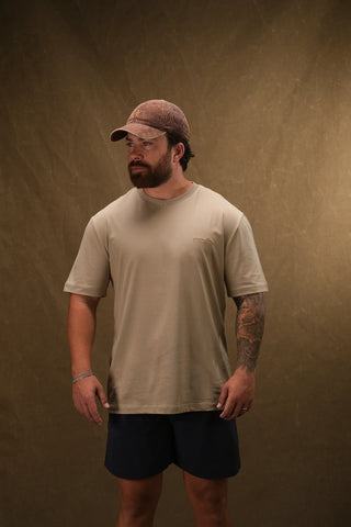 Semender Script Embroidered Oversize T-Shirt