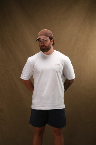 Semender Script Embroidered Oversize T-Shirt