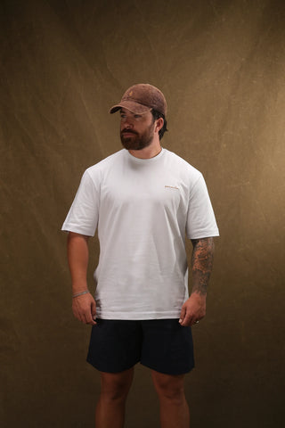 Semender Script Embroidered Oversize T-Shirt