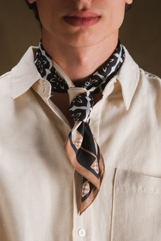 Silk-Look Satin Scarf Bandana | 24" x 24"