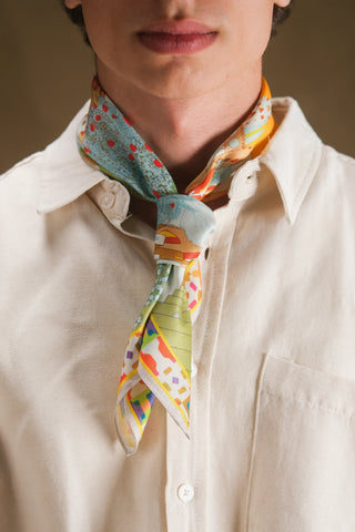 Silk-Look Satin Scarf Bandana | 24" x 24"