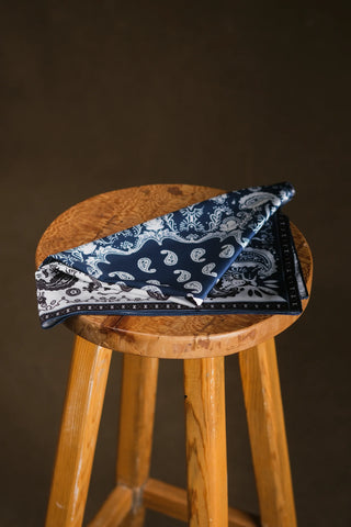 Silk-Look Satin Scarf Bandana | 24" x 24"