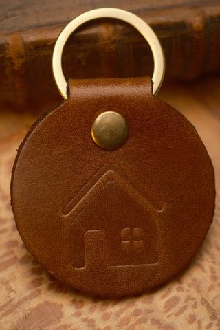 Leather Keychain