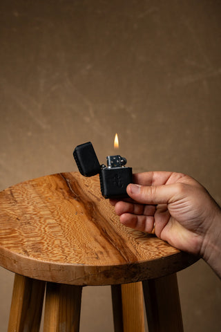 Leather Wrapped Lighter