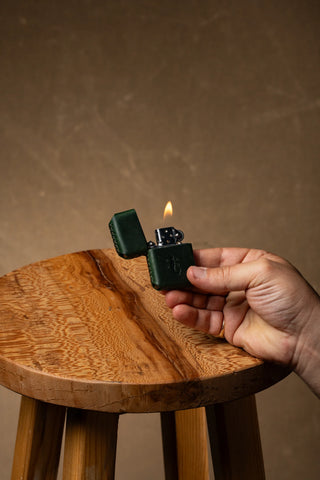 Leather Wrapped Lighter