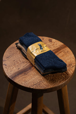 Wool Socks For Men - 4 Pairs