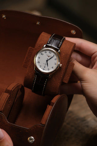 Trousse à montres en cuir | Triple