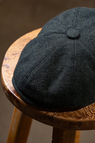 Gabardine Flat Cap