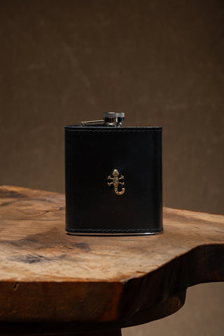 Leather Wrapped Flask