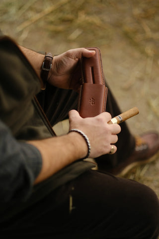 Leather Cigar Case