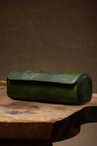 Leather Roll Watch Case | Triple