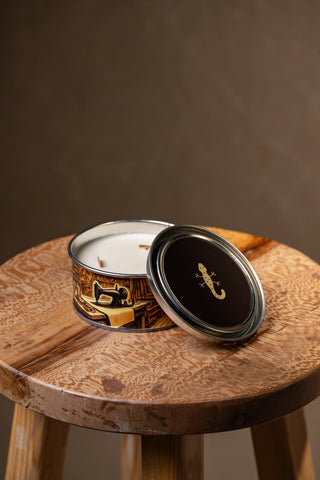 Scented Paraffin-Free Soy Candle with Home Design